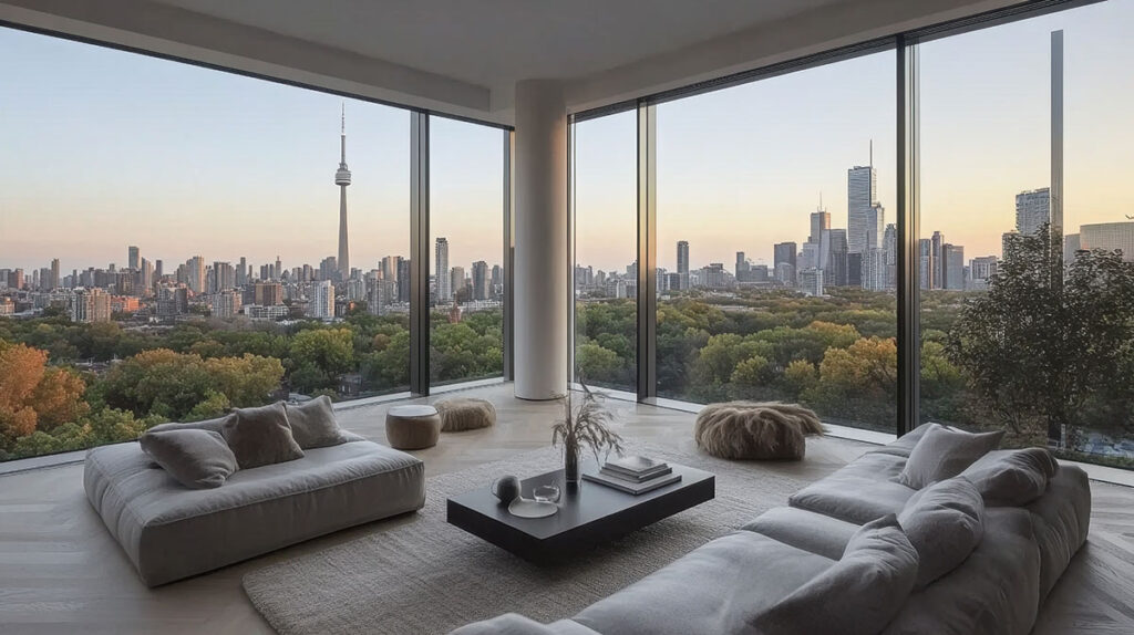 condo corner unit, toronto